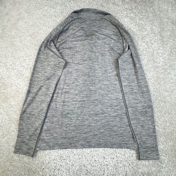 Lululemon Metal Vent 1/2 Zip Long Sleeve Shirt Gray - Picture 3 of 8